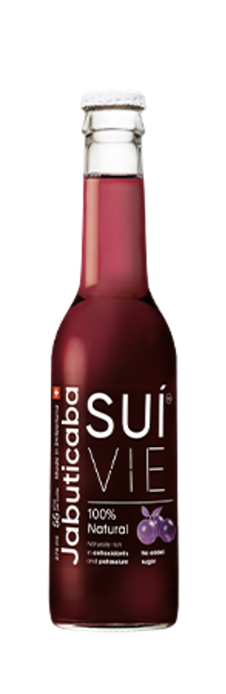 Une bouteille de Suivie Jabuticaba